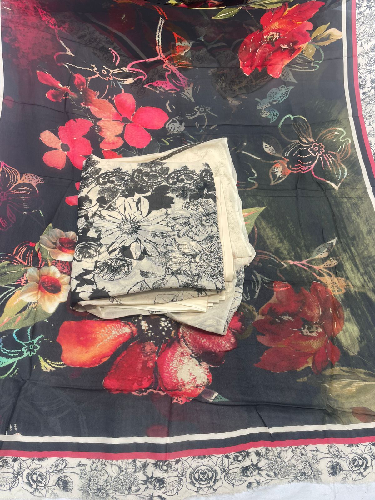 Digitally printed georgette suits