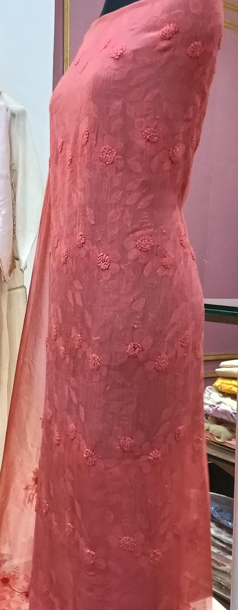 Karachi chiffon 2 pc suit